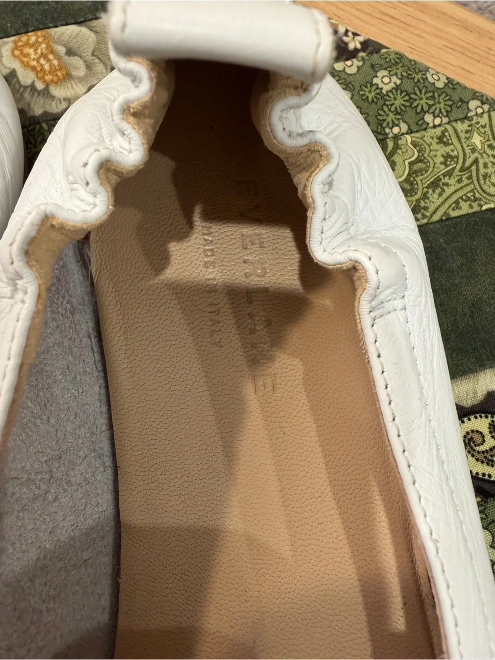 Everlane The Day Loafer White Leather Size 9
